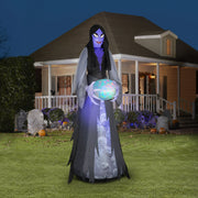Way To Celebrate Halloween Mystical Ghoul Yard Inflatable, 10.5' - Multicolor