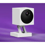 Roku Battery-Powered Smart 2.4 GHz Wi-Fi Outdoor Security Camera with Motion Detection, White