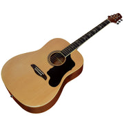 Sawtooth ST-ADN-WAL Learn To Play Sawtooth Acoustic Guitar with DAddario Strings and Chromacast Stand