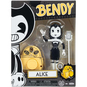 Jakks Pacific Bendy and the Ink Machine Alice 5-Inch Articulated Action Figure with Microphone and Projector Wave 3