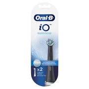 Oral-B IO RB CB-2 Ultimate Clean Brush Heads, Black, 2 Count