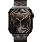 Apple Watch Gen 10 Series 10 Cell 46mm Titanium - Slate Milanese Loop MWYW3LW/A