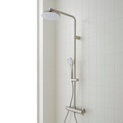 1.75 GPF EXPOSED SHOWER PIPE THERMOSTATIC SYSTEM - BRUSHED NICKEL