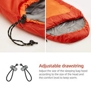 Invoker Mummy Sleeping Bag, Orange