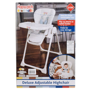 Hopscotch Lane 470175 Premium Highchair, 7 Height Options Babies and Toddlers 6-36 Months, Unisex