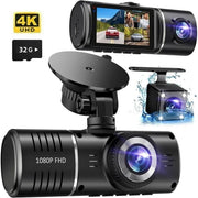 ALDF J-06 3 Channel 4K+1080P Dash Cam