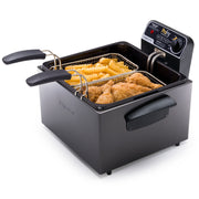 Presto 05489 Black Stainless Steel Deep Fryer