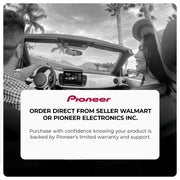 Pioneer TS-351M 3.5-Inch 2-Way Car Coaxial Speakers, 450W Peak Power, 100W RMS, 52Hz-33kHz Frequency Response, 4 Impedance, Pack of 2