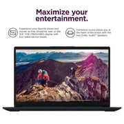 Lenovo IdeaPad 1 Laptop, 15.6in FHD Display, AMD Ryzen 3 7320U Processor, 4GB DDR4 RAM, 128GB NVMe SSD, Windows 11 Home, Abyss Blue, 82VG00R2US