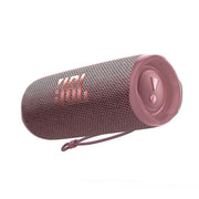 JBL Flip 6 Portable Bluetooth Speaker Bundle with divvi Protective Hardshell Case, Pink, Waterproof, 12-Hour Playtime