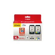 Canon 8278B025 PG-245XL/CL-246XL COMBO PK Black & Tri-Color