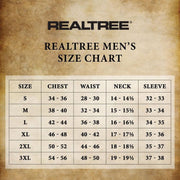 Realtree Mens Short Sleeve Guide Shirt, Oil Green Camouflage, Lightweight Polyester, Quick-Dry, UPF 50+ Protection, XL