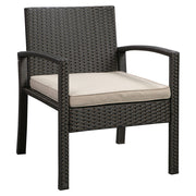 Balkene Home Bern Wicker 3-Piece Conversation Set