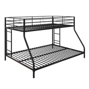 DHP 4234029WE Mainstays Small Space Junior Bunk Bed, Twin/Double, Black