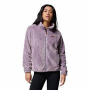 Columbia Fire Side II Sherpa Full Zip Fleece Jacket, Shale Purple, Small, 181979