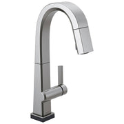 Delta 9993T-AR-DST Pivotal Arctic Stainless 1-Handle Deck Mount Pull-Down Residential Kitchen Faucet