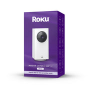 Roku CP1000R Smart Home Indoor Camera 360 Degree SE Wi-Fi Connected - Wired 1080p Security Surveillance Camera