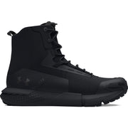 Under Armour Charged Valsetz Women's Work Boots, Lightweight Synthetic Upper, Slip Resistant Vibram XS Trek Outsole, Black, 8 B Medium, 8-Inch 3027386