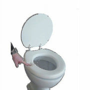 Vensio Ultra Soft Toilet Seat Cushion, Plush Padded Comfort, White, Fits Standard Toilets, 20074356306