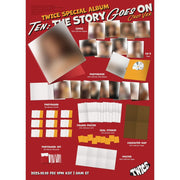 JYP Entertainment Twice TEN The Story Goes On Cast Version 10th Anniversary Special Edition K-Pop CD with Photobook Photocards Posters
