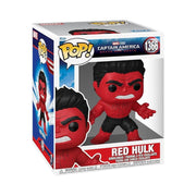 Funko POP Super Red Hulk Collectable Vinyl Figure, 6 Inch Bobblehead, Marvel Captain America Brave New World 75994