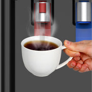Avalon A1CTWTRCLRBLK Premium Hot/Cold Countertop Water Cooler Dispenser, Black
