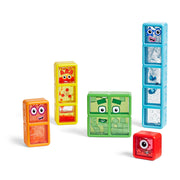 Hand2mind Numberblocks One to Five Sensory Bottles, Multicolor, Toddler Counting and Calming Math Fidget Toys, Set of 5, 96090