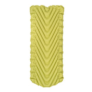 Klymit Static V Summit Sleeping Pad, Three-Season Lightweight Inflatable Camping Air Mat, Green, XL, 06SXEG01A