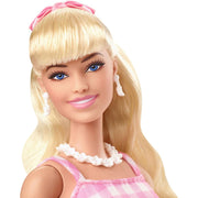 Mattel HPJ96 Barbie The Movie Collectible Doll, Margot Robbie As Barbie In Pink Gingham Dress