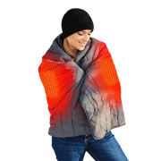 ActionHeat AH-BLKT-7V-T-G 7V Heated Throw Blanket, Grey