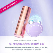 Foreo Bear 2 Go Microcurrent Facial Device, Travel-Friendly, Anti Aging, Face Sculpting, Instant Full Face Lift, Firming and Contouring, Lavender, F1825