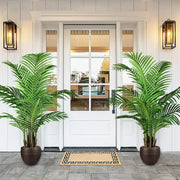 Scidweet Artificial Palm Tree, 2 Pack, 4 ft Tall, Realistic Greenery for Indoor and Outdoor Decor