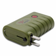 rebelFIN AE500 rebelAIR AE500 Rechargeable Pocket-Sized Foam Bucket Aerator with Built-In LED Light, Aerates Up to 6 Gallons, Army Green