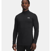 Under Armour 6005299-001 Men's Base 4.0 Quarter-Zip Long-Sleeve Shirt - Black - XL