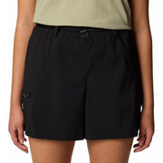 Columbia Weekend Rays 5in Water Shorts for Women, Quick-Drying, Stain-Resistant, Black, Medium, CL2114781-010