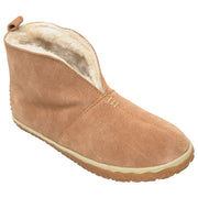Minnetonka Moccasins Pile-Lined Boot Slippers for Ladies - Cinnamon - 9M