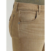 Wrangler Retro Slim Fit Straight Leg Jeans, Saddle, 31W x 30L, 112345014