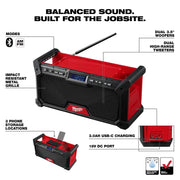Milwaukee 2952-20 M18 Bluetooth Jobsite Radio