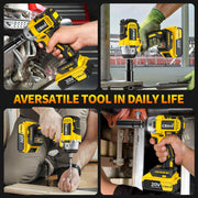 Cshidworld Picw0000ye 20V Powerful Brushless Motor with 2-Mode Speed Cordless Impact Wrench