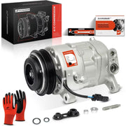 A-Premium APACC538 Air Conditioner AC Compressor with Clutch For Chevrolet Silverado And GMC Sierra