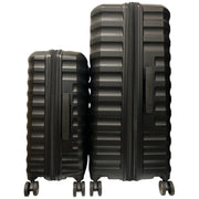 Samsonite 66997 Ridgeway 2 Hardside Spinner Luggage Set, 2 Piece, Black