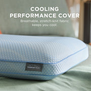 Tempur-Pedic All-Night Support Bed Pillow and Cooling, Pain-Relieving Support, Standard/Queen