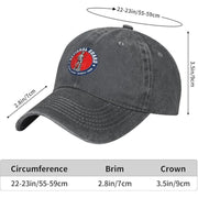 QIZYOQA Vintage Seal of the United States National Guard Baseball Cap, Adjustable, 100% Cotton, Deep Heather