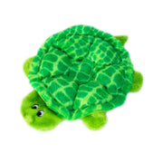 Zippy Paws Squeakie Crawler Slowpoke Turtle Plush Dog Toy, No Stuffing, Soft, Squeaky, 10 in, ZP110