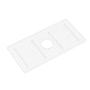 Rohl Wire Sink Grid, Stainless Steel, White Finish, Fits Shaws MS3318 Kitchen Sink, Modern Style