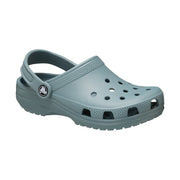 Crocs Classic Clogs Kids Footwear Lightweight Waterproof with Pivoting Heel Strap Pond Green Size 2 206991-3YO-J2