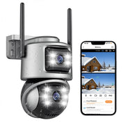 Losei A32 8MP 4K Wireless Outdoor Security Camera With Light Alarm