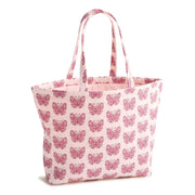 Vera Bradley East West Tote, One Size, Butterfly Blooms Crystal Pink