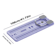 TTFP PLTMCS001L Pilates Board, Multi Purpose Compact Pilates Reformer for Home Fitness Pack of 1, Lavender