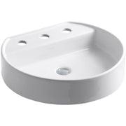 KOHLER Chord Wading Pool Vitreous China Vessel Sink in White-K-2331-8-0